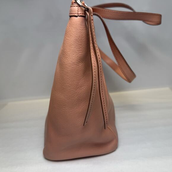 Fossil Womens Purse Sydney Shopper Candy Pink Leather 2 Strap Shoulder Tote NWT - Picture 11 of 14